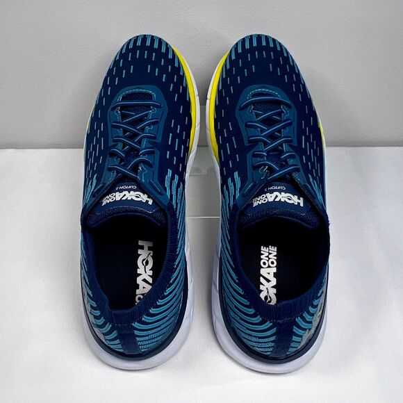 HOKA Clifton 5 Knit Running Shoe Men's Size 11.5 - Picture 7 of 10